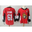 Ottawa Senators #61 Mark Stone Red Stitched Adidas Jersey