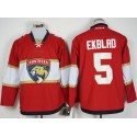 Panthers #5 Aaron Ekblad Red New Stitched Jersey