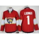 Panthers #1 Roberto Luongo Red New Stitched Jersey