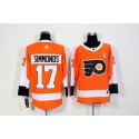 Philadelphia Flyers #17 Wayne Simmonds Orange Stitched Adidas Jersey