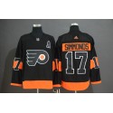 Philadelphia Flyers #17 Wayne Simmonds Black Stitched Jersey