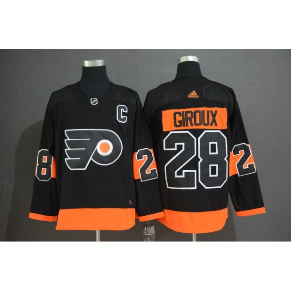 Philadelphia Flyers #28 Claude Giroux Black Stitched Jersey