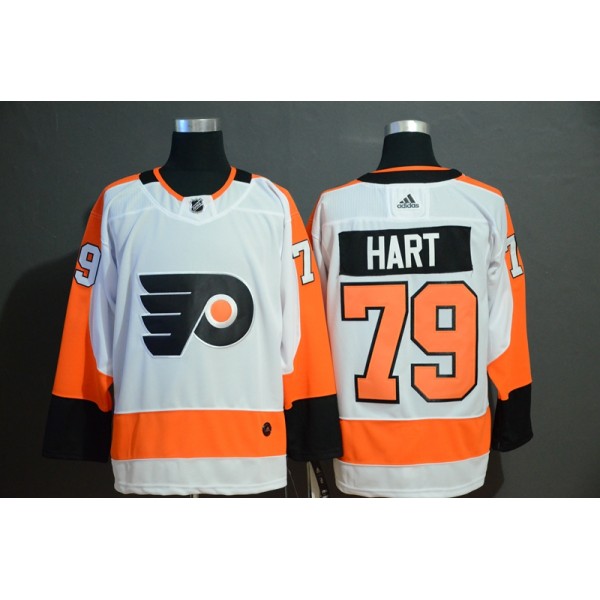 Philadelphia Flyers #79 Carter Hart White Stitched Jersey