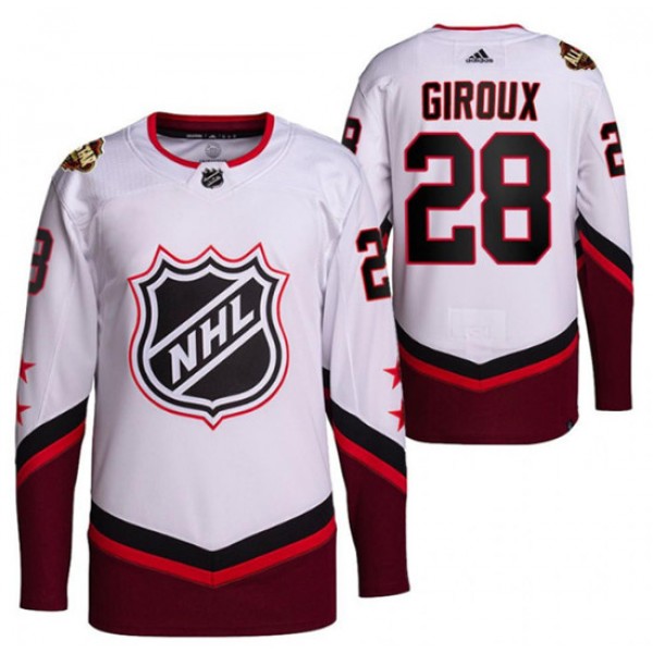 Philadelphia Flyers #28 Claude Giroux 2022 All-Star White Stitched Jersey