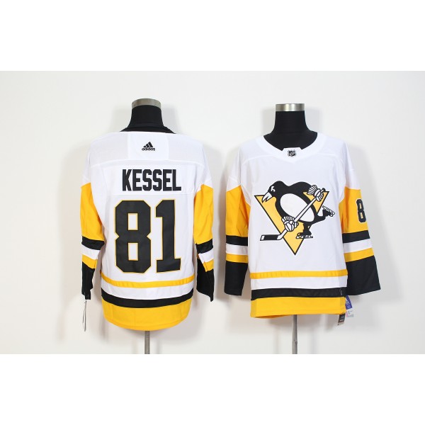 Pittsburgh Penguins #81 Phil Kessel White Stitched Adidas Jersey