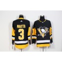 Pittsburgh Penguins #3 Olli Maatta Black Stitched Adidas Jersey
