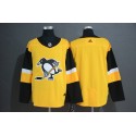 Pittsburgh Penguins Gold Stitched Jersey