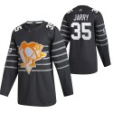 Pittsburgh Penguins #35 Tristan Jarry Grey All Star Stitched Jersey