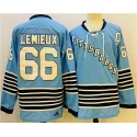 Pittsburgh Penguins #66 Mario Lemieux Blue Team Classics Stitched Jersey