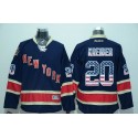 Rangers #20 Chris Kreider Navy Blue USA Flag Fashion Stitched Jersey
