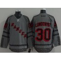 Rangers #30 Henrik Lundqvist Charcoal Cross Check Fashion Stitched Jersey
