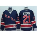 Rangers #21 Derek Stepan Navy Blue Alternate Stitched Jersey