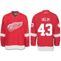 Red Wings #43 Darren Helm Red Stitched Jersey