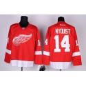 Red Wings #14 Gustav Nyquist Red Stitched Jersey