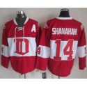 Red Wings #14 Brendan Shanahan Red Winter Classic CCM Throwback Stitched Jersey
