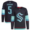 Seattle Kraken #5 Mark Giordano Navy Stitched Jersey