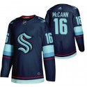 Seattle Kraken #16 Jared McCann Navy Stitched Jersey