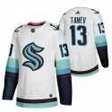Seattle Kraken #13 Brandon Tanev White Stitched Jersey