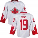 Team CA. #19 Jonathan Toews White 2016 World Cup Stitched Jersey