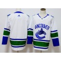 Vancouver Canucks White Stitched Adidas Jersey