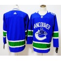 Vancouver Canucks Blue Stitched Adidas Jersey