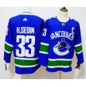 Vancouver Canucks #30 Henrik Sedin Blue Stitched Adidas Jersey