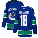 Vancouver Canucks #18 Jake Virtanen Blue Stitched Adidas Jersey