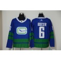 Vancouver Canucks #6 Brock Boeser Blue Stitched Jersey