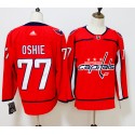 Washington Capitals #77 TJ Oshie Red Stitched Adidas Jersey