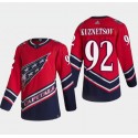 Washington Capitals #92 Evgeny Kuznetsov 2021 Red Reverse Retro Stitched Jersey
