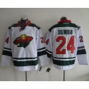 Wild #24 Matt Dumba White Stitched Jersey