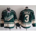 Wild #3 Charlie Coyle Green Stitched Jersey