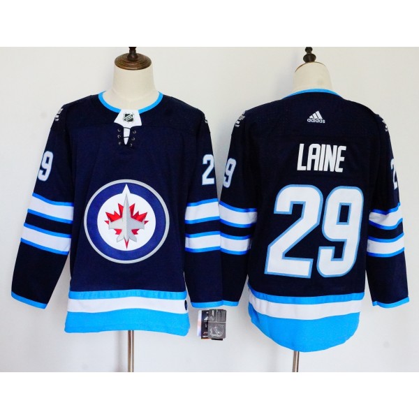 Winnipeg Jets #29 Patrik Laine Navy Stitched Adidas Jersey
