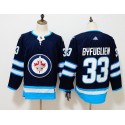 Winnipeg Jets #33 Dustin Byfuglien Navy Stitched Adidas Jersey