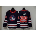 Winnipeg Jets #29 Patrik Laine Navy Stitched Jersey