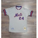 New York Mets #24 Robinson Cano Grey Stitched Jersey