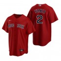 Boston Red Sox #2 Justin Turner Red Cool Base Stitched Jersey