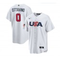USA #0 Adam Ottavino 2023 White World Classic Stitched Jersey