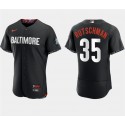 Baltimore Orioles #35 Adley Rutschman Black 2023 City Connect Flex Base Stitched Jersey