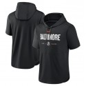 Baltimore Orioles Black 2023 City Connect Short Sleeve Pullover Hoodie