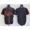 Baltimore Orioles Blank Black Cool Base Stitched Jersey
