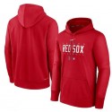 Boston Red Sox Red Collection Pregame Performance Pullover Hoodie