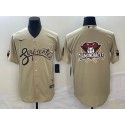 Arizona Diamondbacks Gold City Connect Team Big Logo Cool Base Stitched Jersey