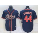 Houston Astros #44 Yordan Alvarez Navy Cool Base Stitched Jersey