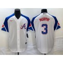 Atlanta Braves #3 Dale Murphy White 2023 City Connect Cool Base Stitched Jersey