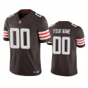 Cleveland Browns Custom Brown 2023 F.U.S.E. Vapor Untouchable Limited Stitched Jersey