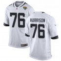 Jacksonville Jaguars #76 Anton Harrison White 2023 Draft Stitched Game Jersey