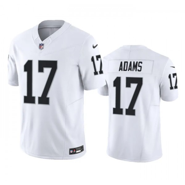 Las Vegas Raiders #17 Davante Adams White 2023 F.U.S.E Vapor Untouchable Stitched Jersey