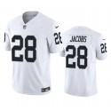 Las Vegas Raiders #28 Josh Jacobs White 2023 F.U.S.E Vapor Untouchable Stitched Jersey