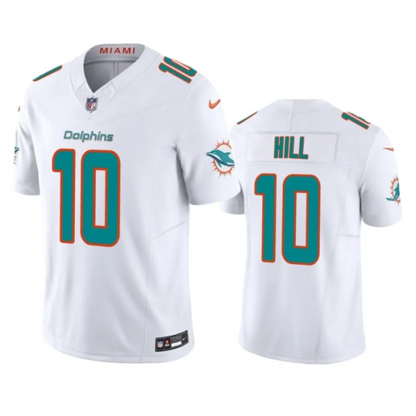 Miami Dolphins #10 Tyreek Hill White 2023 F.U.S.E Vapor Limited Stitched Jersey